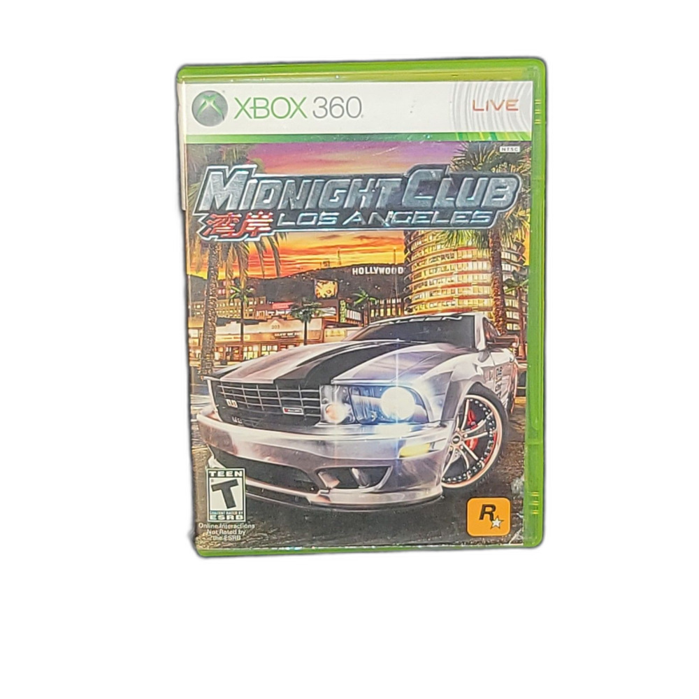 Midnight Club Los Angeles by Rockstar Games for Xbox 360 Rated T Tested